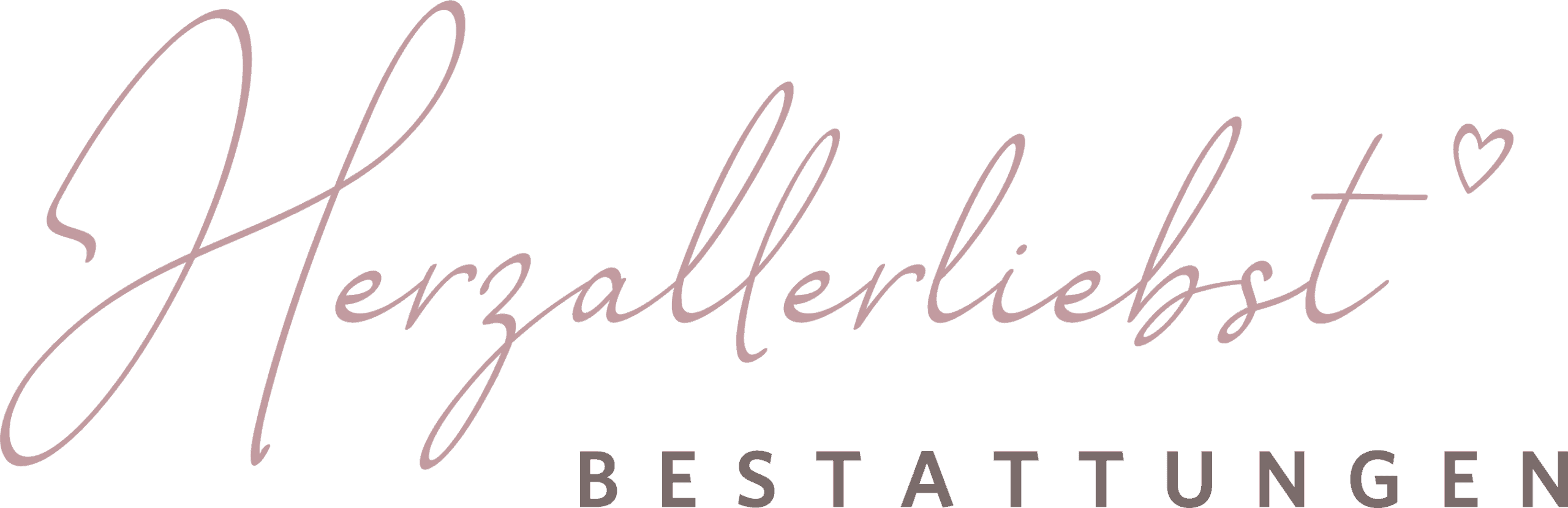 Logo Herzallerliebst Bestattungen mit Herzsymbol
